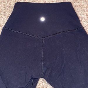 lululemon align sz 2 crop leggings black